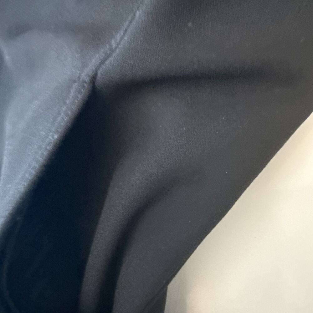 Akris Punto Black Zip Front Fit Flare Midi Dress Long Sleeve Pockets US 4 IT 40 - Picture 6 of 16